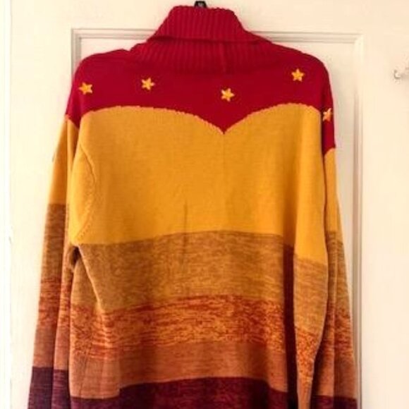 Blizzard Bay Polar Bear Fairisle Ugly Christmas Sweater Festive Western Cozy - Picture 10 of 14